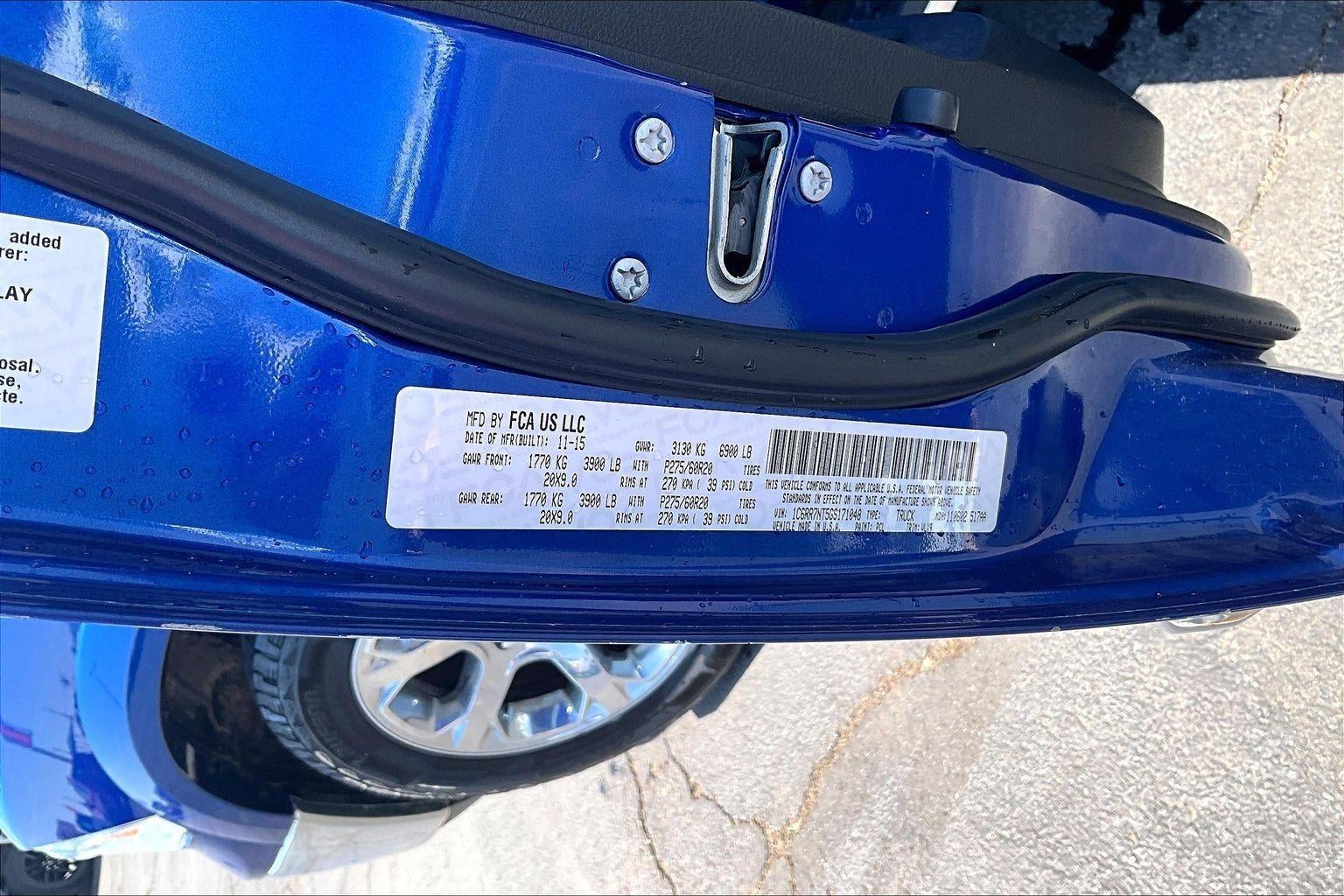 2016 RAM 1500 Laramie