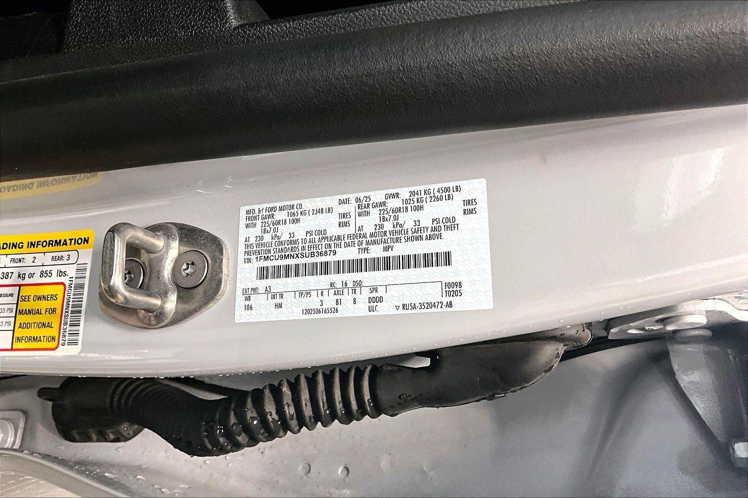 2025 Ford Escape ST-Line