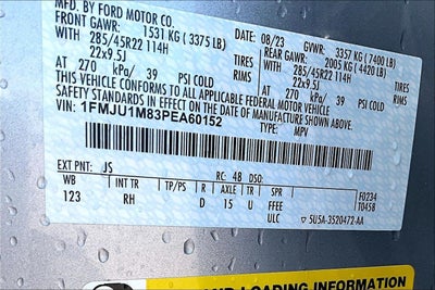 2023 Ford Expedition Platinum