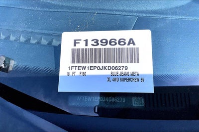 2018 Ford F-150 XL