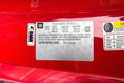 2017 Chevrolet Camaro 1LT