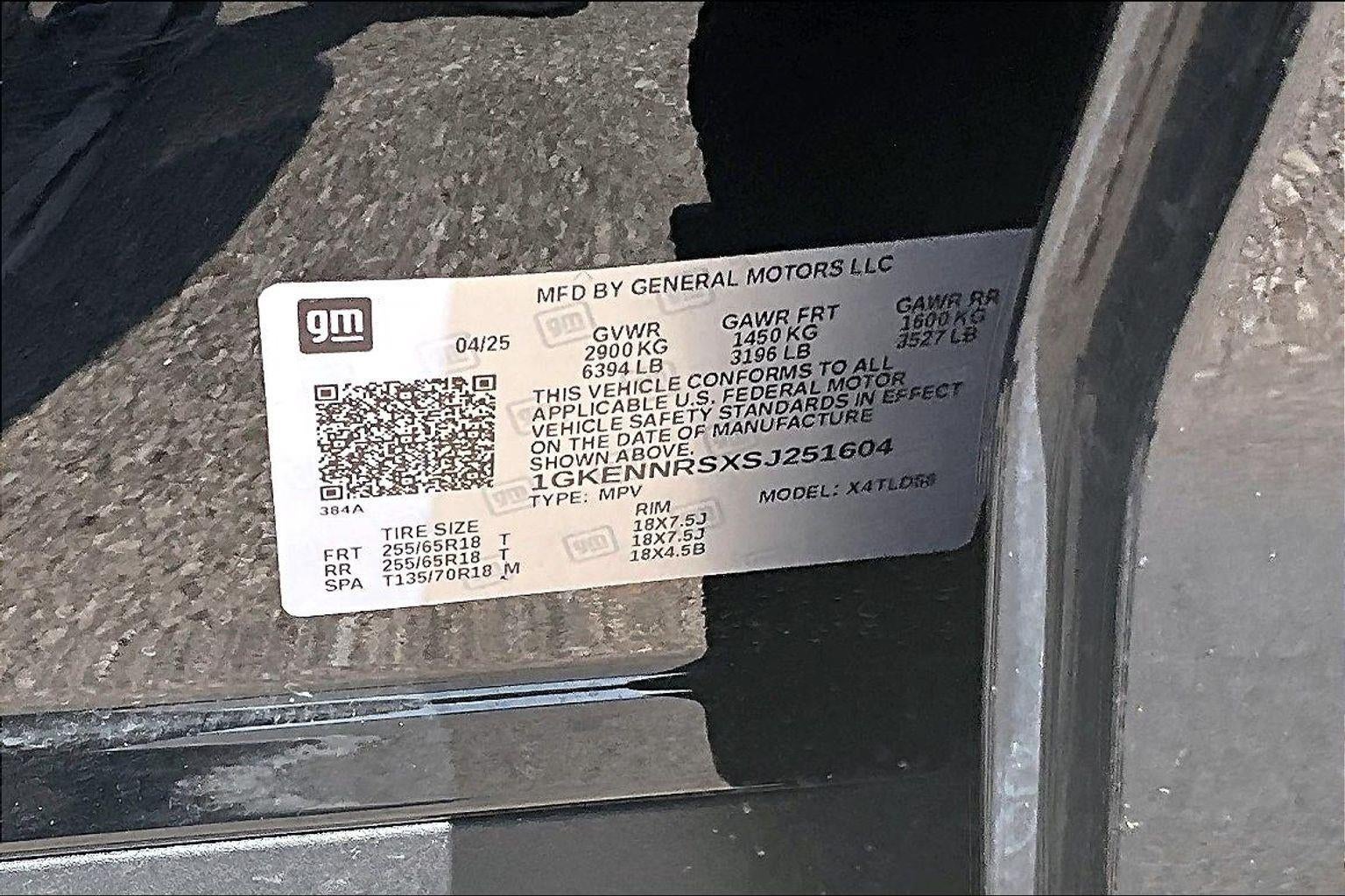 2025 GMC Acadia Elevation