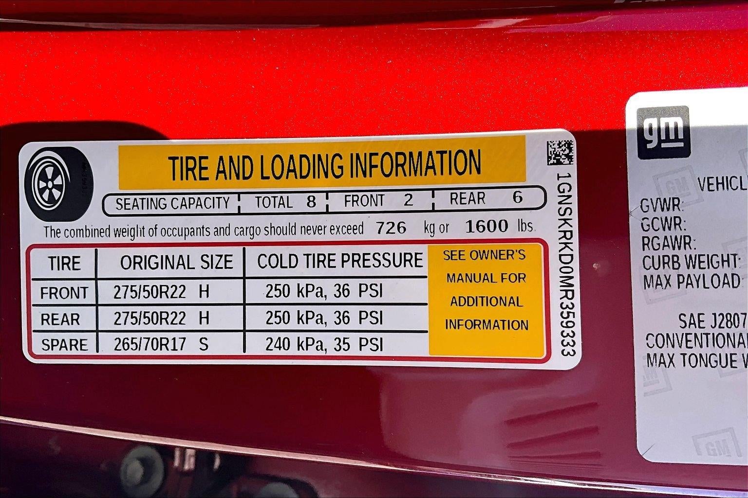 2021 Chevrolet Tahoe RST