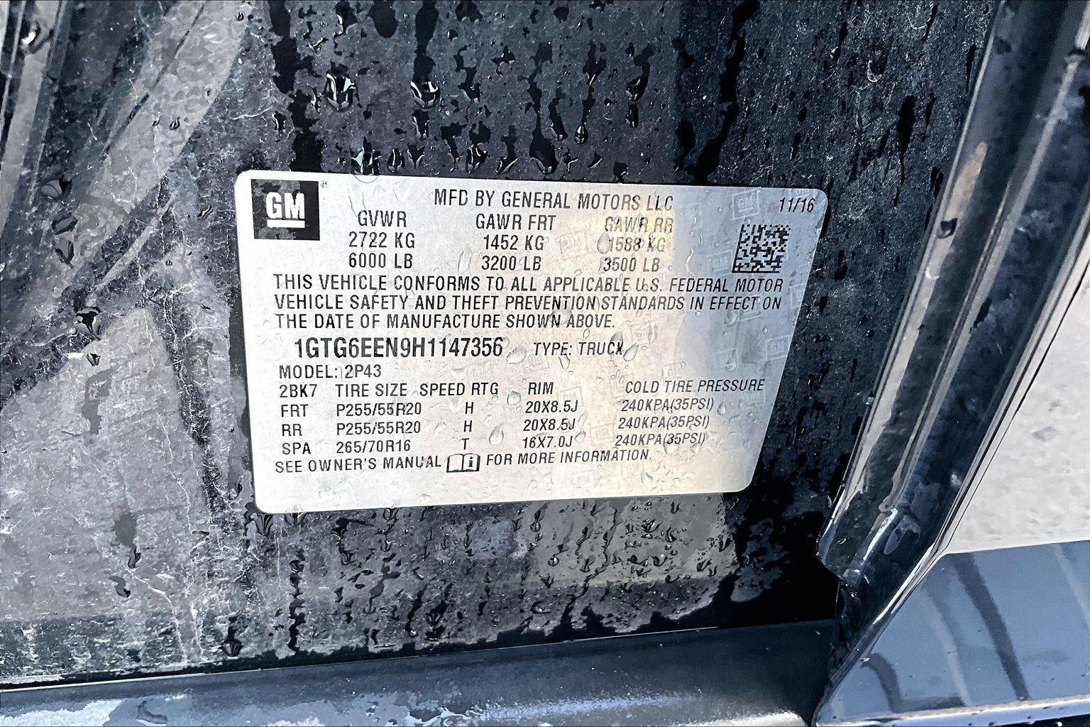 2017 GMC Canyon 4WD Denali