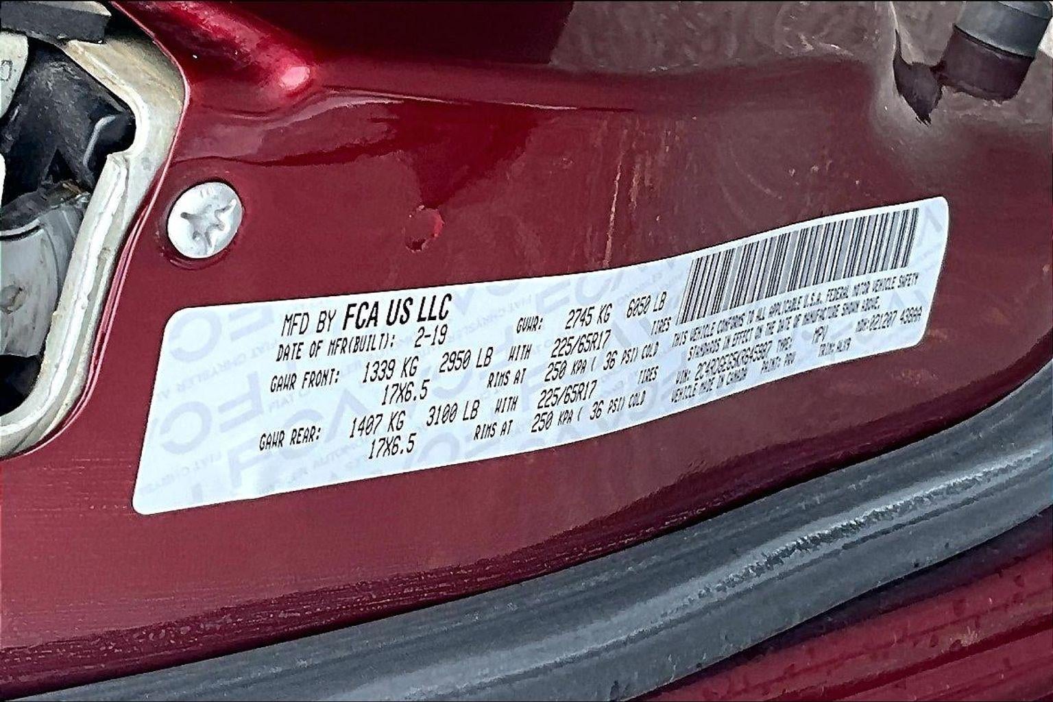 2019 Dodge Grand Caravan GT