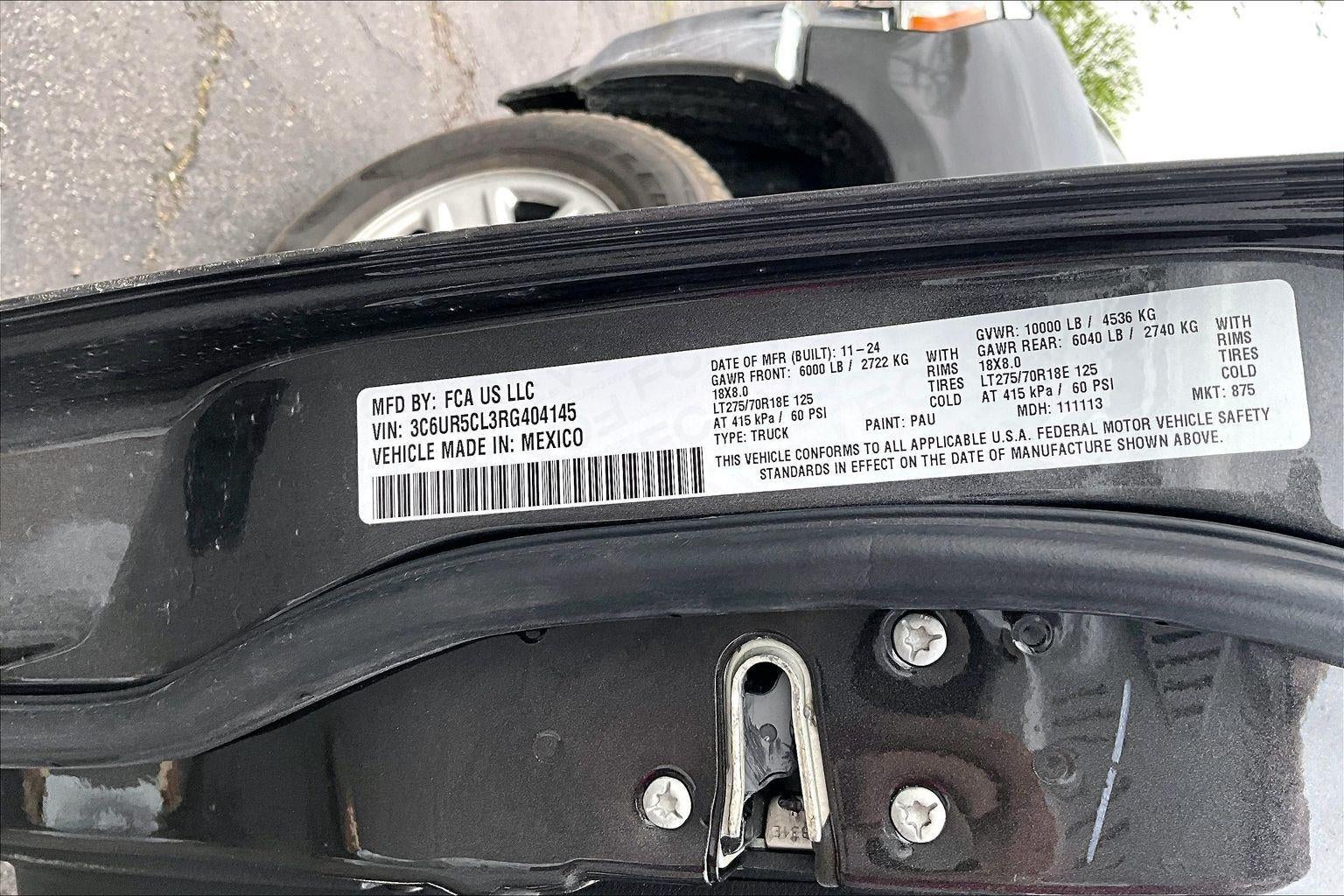 2024 RAM 2500 Tradesman