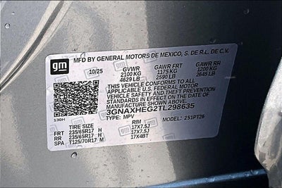 2026 Chevrolet Equinox LT