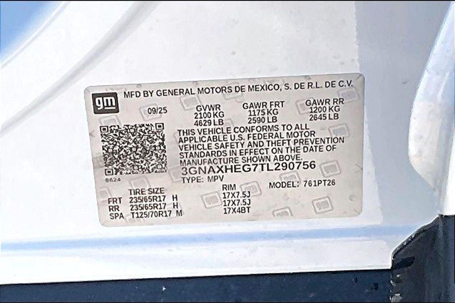 2026 Chevrolet Equinox LT