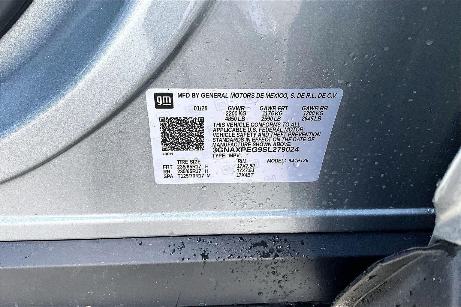 2025 Chevrolet Equinox LT