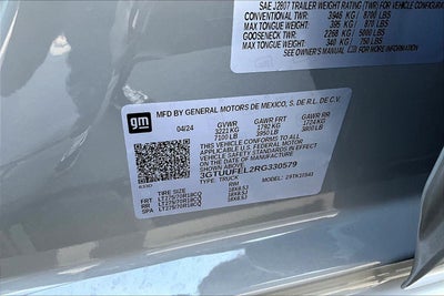 2024 GMC Sierra 1500 AT4X