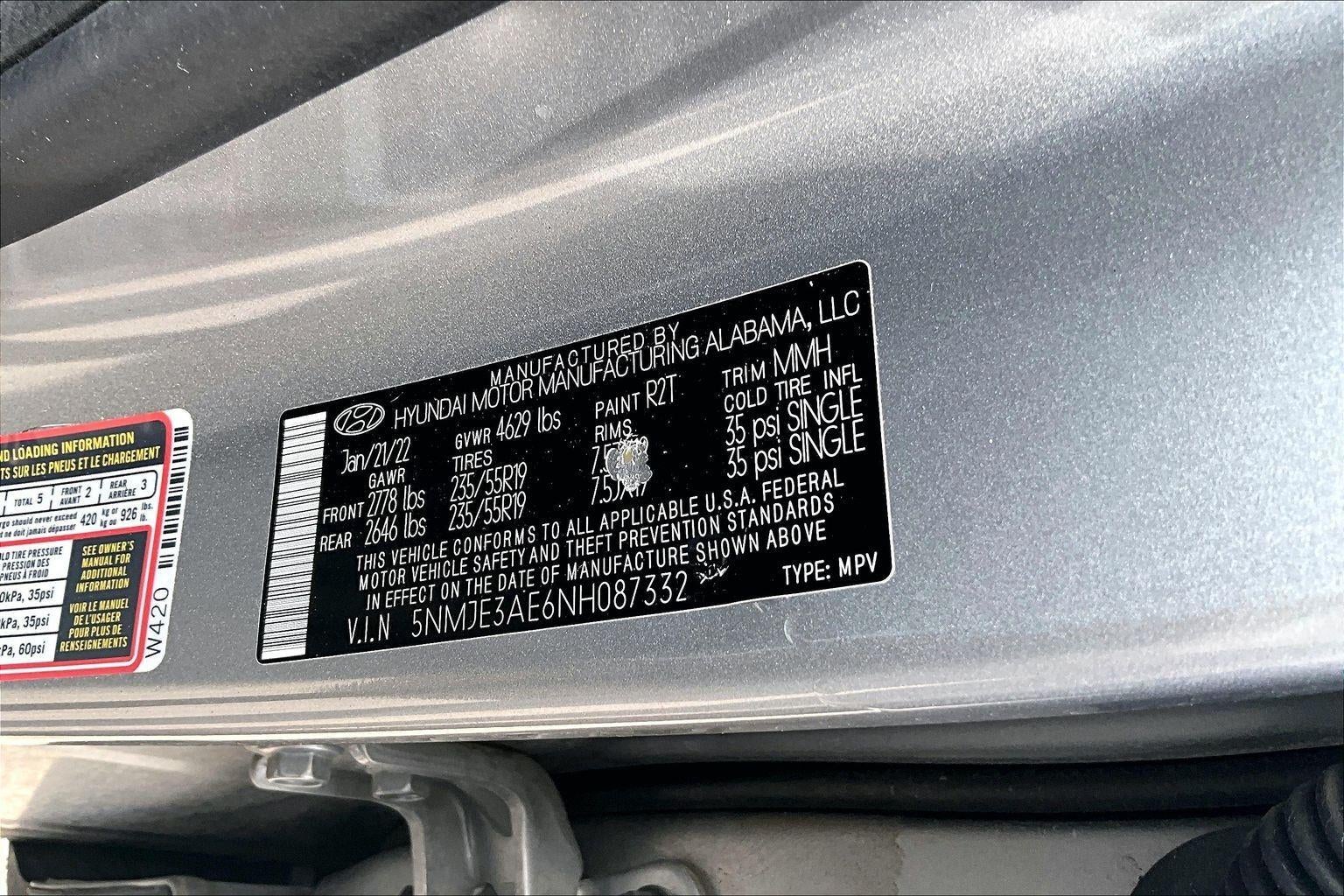 2022 Hyundai Tucson Limited