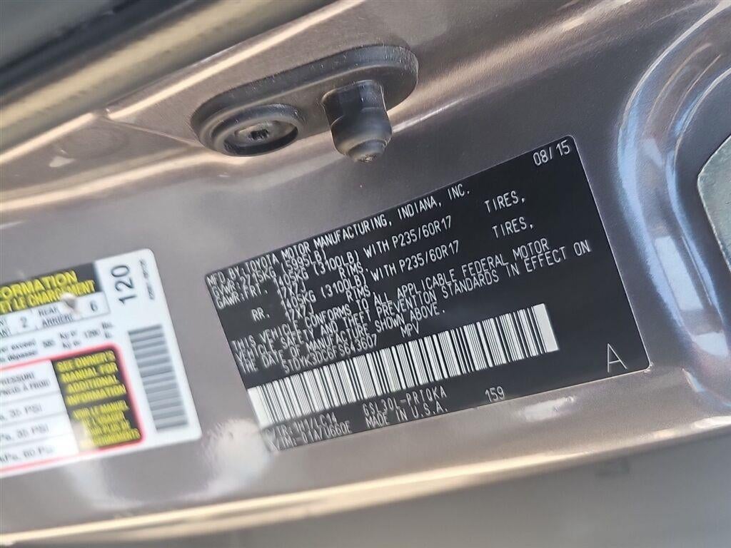 2015 Toyota Sienna XLE