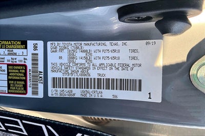 2020 Toyota Tundra 4WD Limited