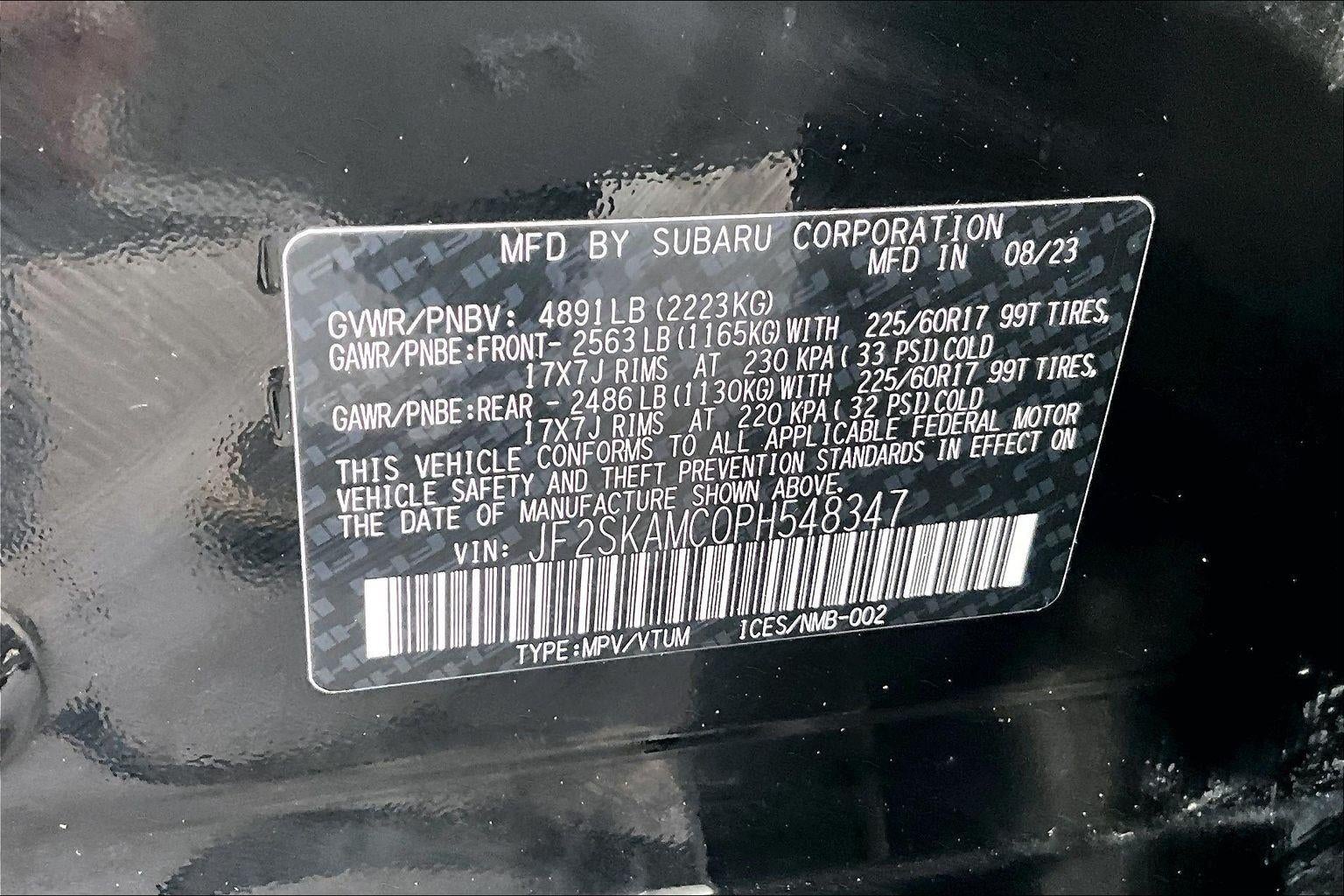 2023 Subaru Forester Wilderness