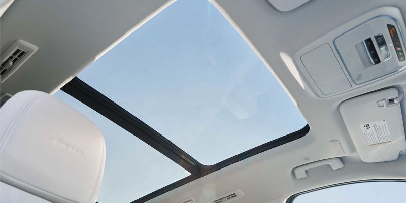 Sunroof of Buick Enclave