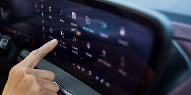 Infotainment Dashboard of Buick Envision