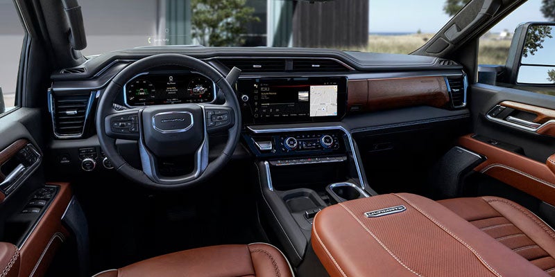 GMC Sierra 2500 interior