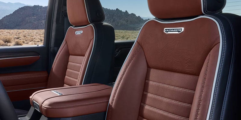 GMC Sierra 2500 seats