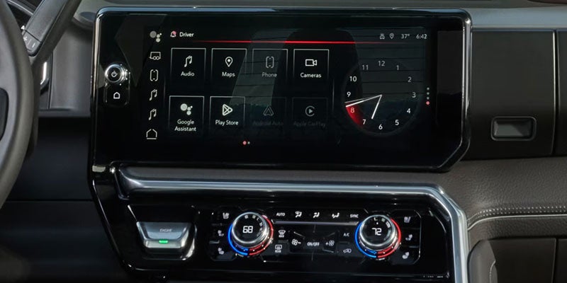 Technology system of GMC Sierra 2500