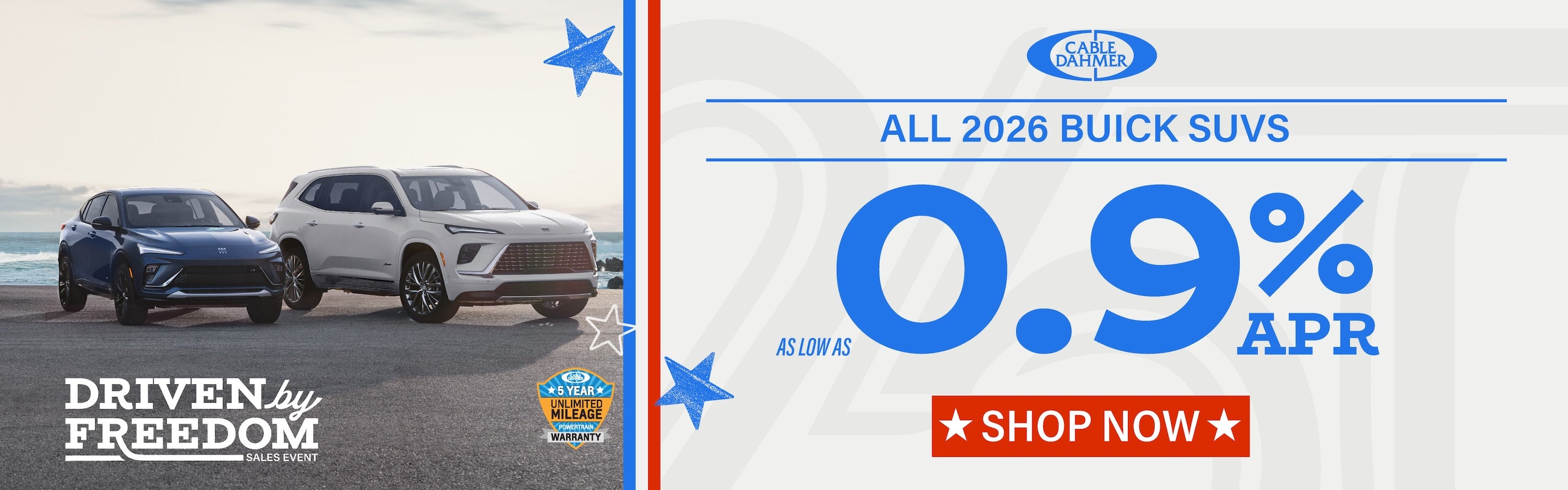 As low as 0.9% APR